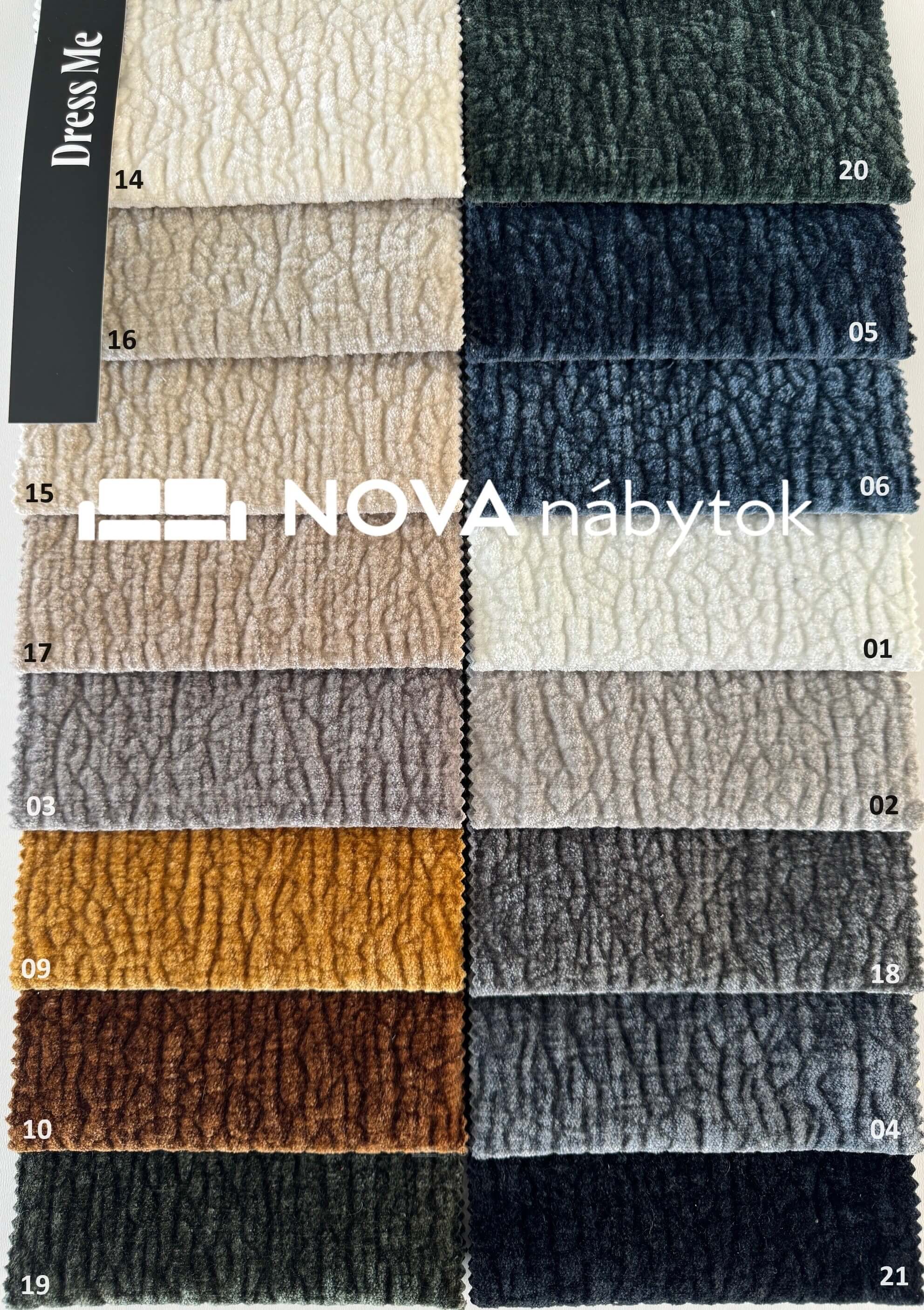 Dress Me potahová látka Nábytek NOVA